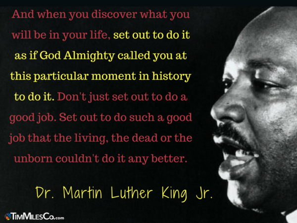 Dr. King Advice To Junior High Students