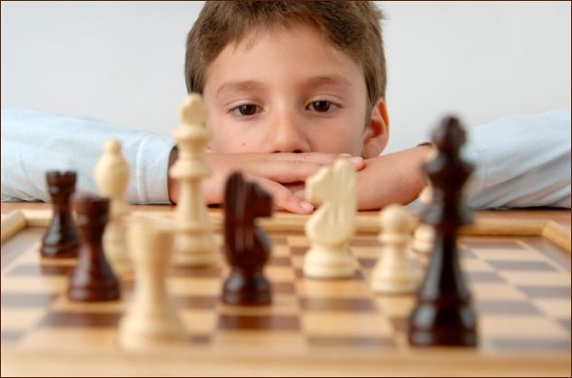 Chess boy