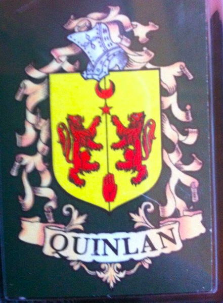 Quinlan family crest