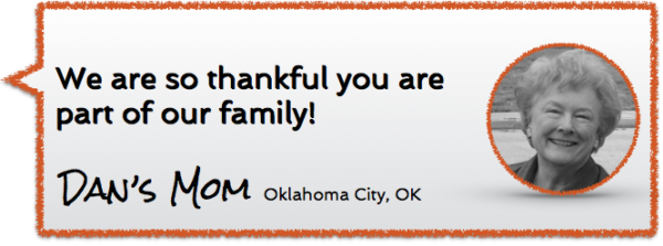 We are so thankful you are part of our family. Mrs. Wilson - Clearsight LASIK