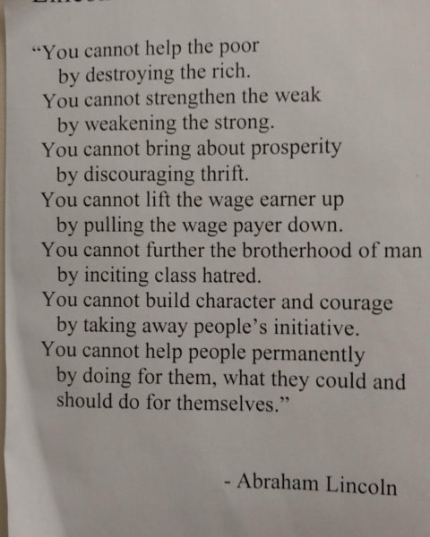 Abraham Lincoln quote